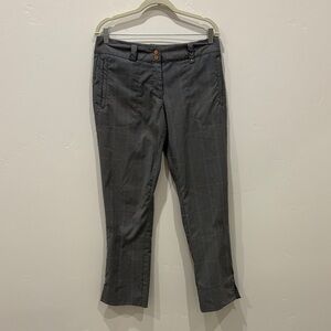 Nike Women's Gray Checkered Chinos